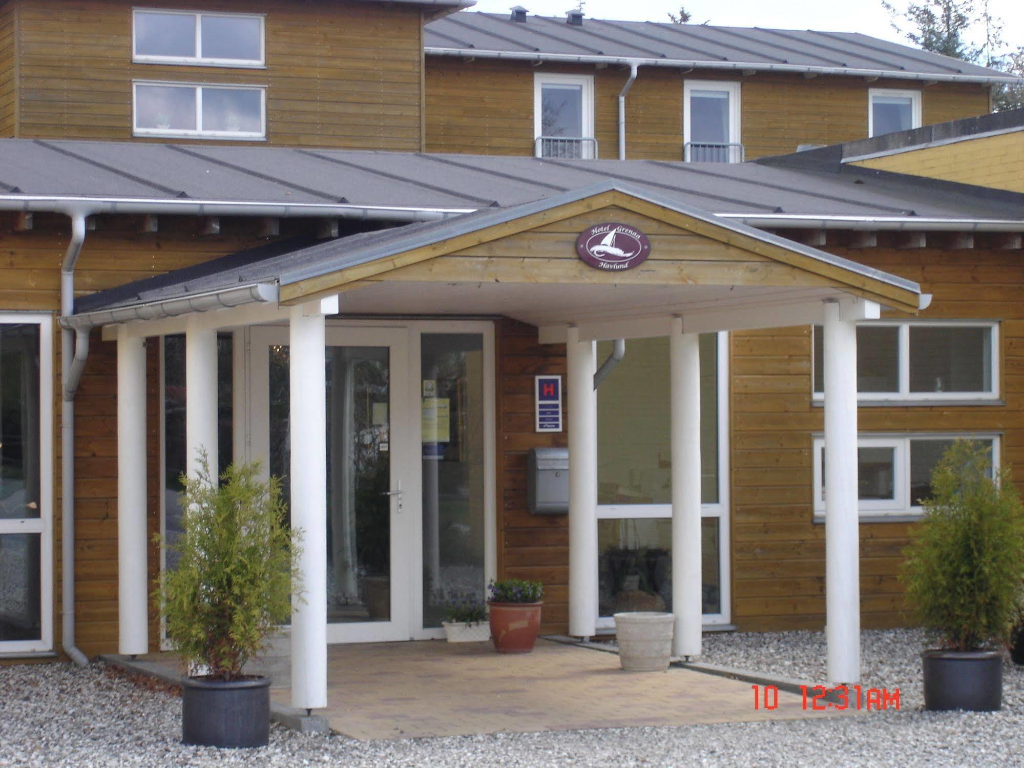 Hotel Havlund Bed And Breakfast Grenå Esterno foto
